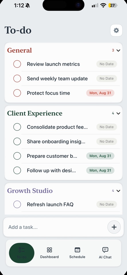 Next Markdown Vault Task Backlog